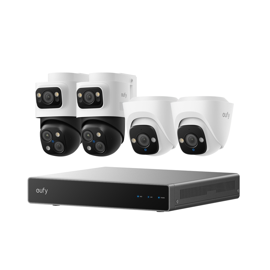 Eufy NVR Security System S4 (Bullet-PTZ + Turret Cam)