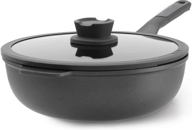 BergHOFF LEO Stone+ Wok met Deksel - 28 cm