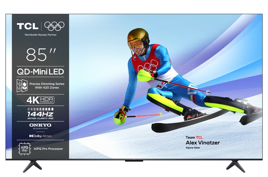 TCL 85MQLED75K zwart