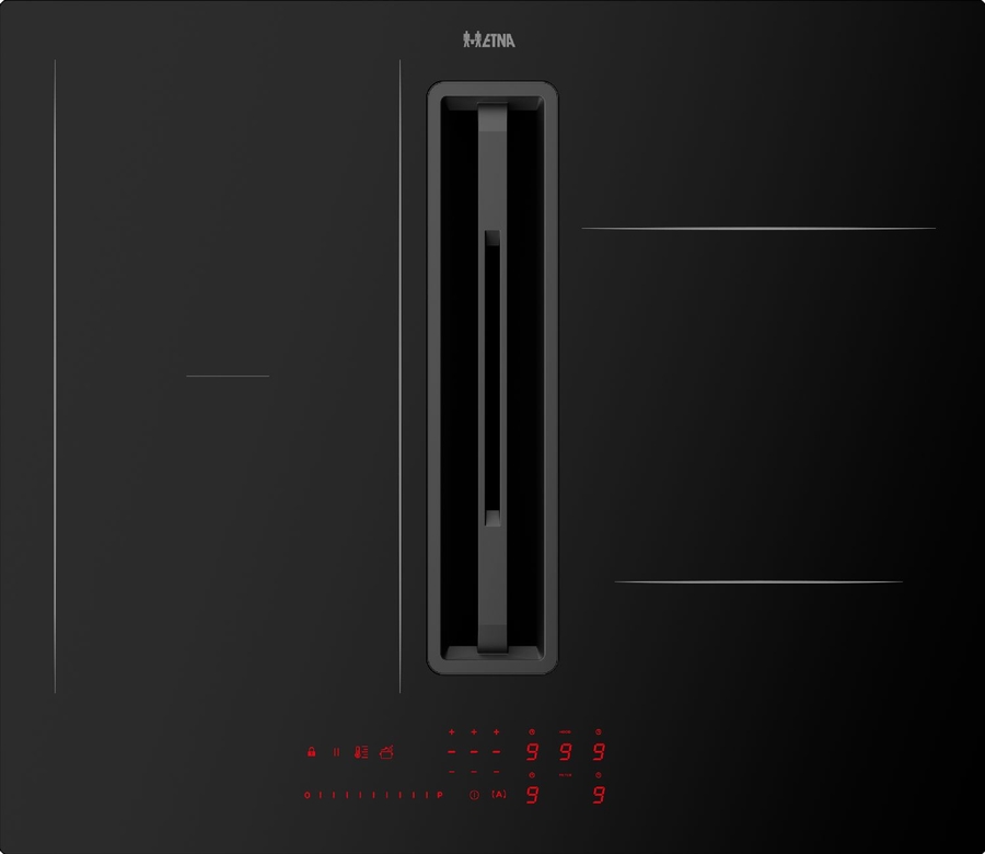 ETNA AKI560ZT Inbouw Kookplaat met Geïntegreerde Afzuiging