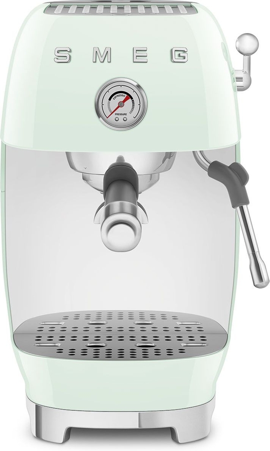 SMEG ECF03PGEU 50's Style Handmatige Espressomachine - Watergroen