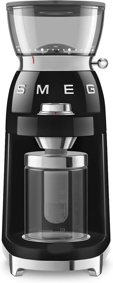 SMEG CGF03BLEU 50's Style Koffiemolen - Zwart