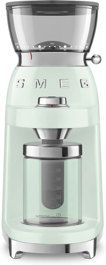 SMEG CGF03PGEU 50's Style Koffiemolen - Pastelgroen