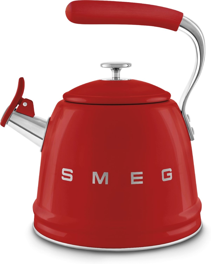 SMEG WKF01RD 50's Style Fluitketel - Rood