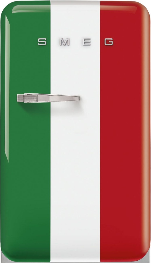 SMEG FAB10HRDIT5 50's Style Koelkast - Italiaanse Vlag