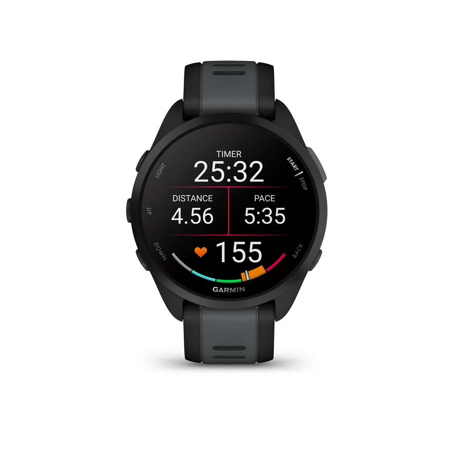 Garmin Forerunner® 165, Black/Slate grey