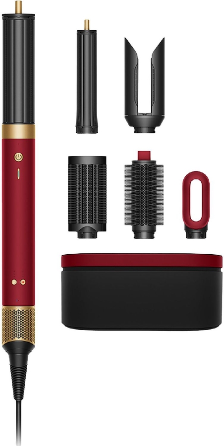 Dyson Airwrap Co-anda2x Multistyler en Föhn - Straight& Wavy - Red Velvet Goud