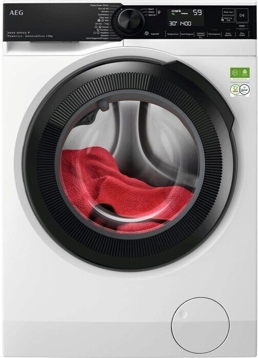 AEG LR86XDOSE 8000 PowerCare UniversalDose Wasmachine