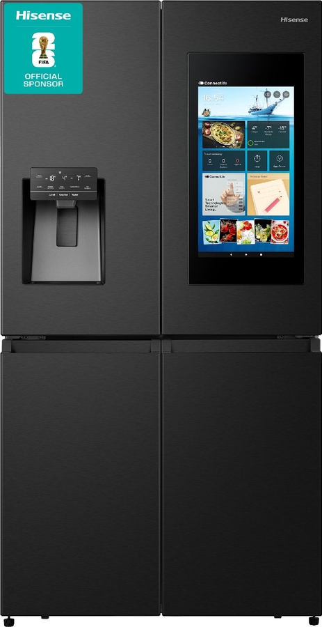 Hisense RQ760N4IFE Cross Door Amerikaanse Koelkast - Koel-vriescombinatie