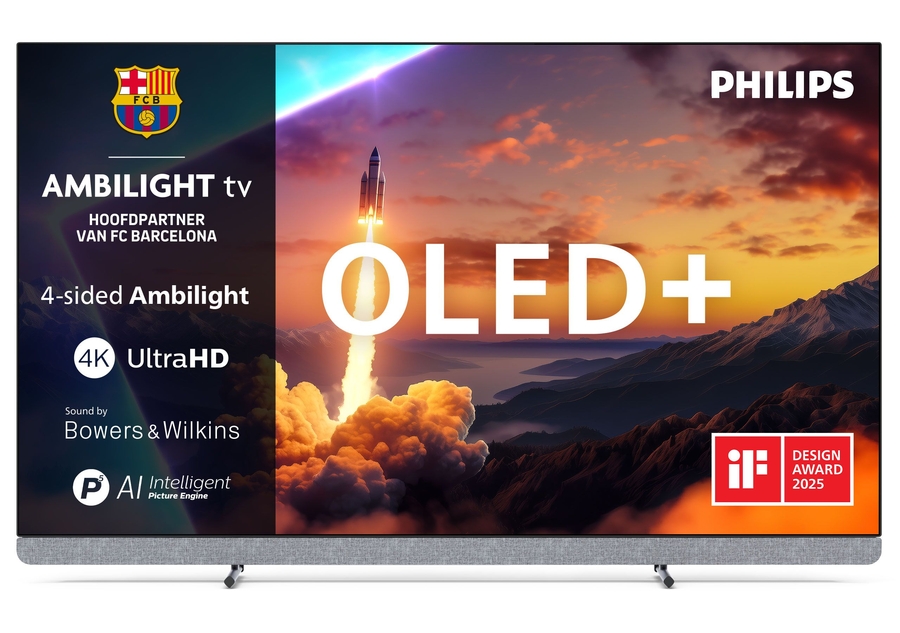 Philips 65OLED910 Ambilight TV - Sound by Bowers & Wilkins (2025)