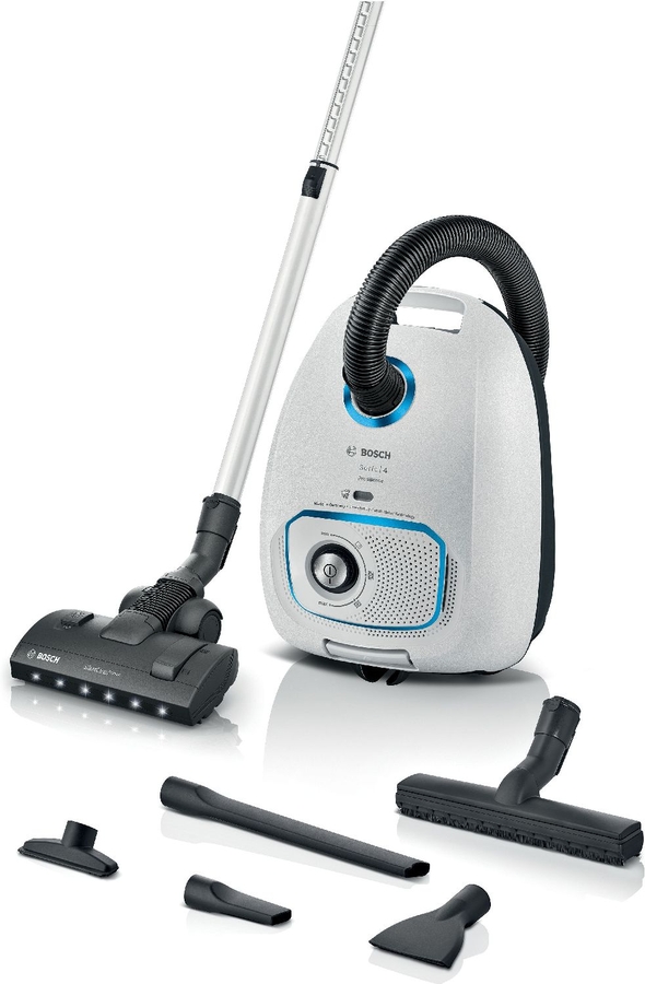 BOSCH BGL41SIL1L Serie 4 ProSilence Stofzuiger met Zak - Wit