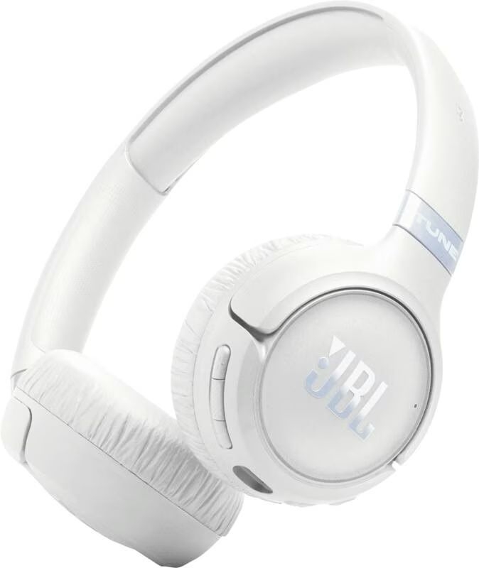 JBL Tune 680NC Wit Draadloze On-Ear Koptelefoon met Adaptive Noise Cancelling