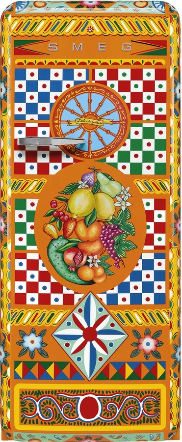 SMEG Dolce&Gabbana FAB28RDGC6 Divina Cucina Koelkast 50's Style