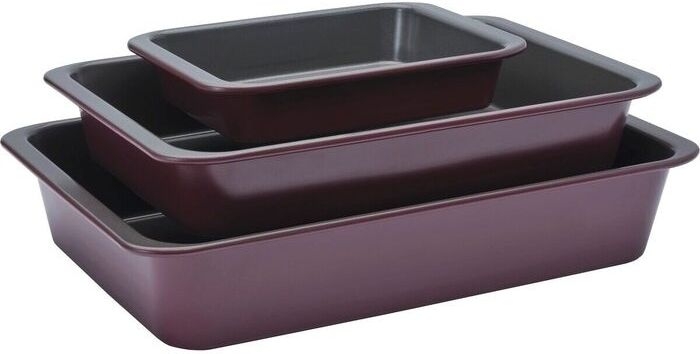 AEG A9OOECTS Easy2Clean Rectangular 3-Pan Set
