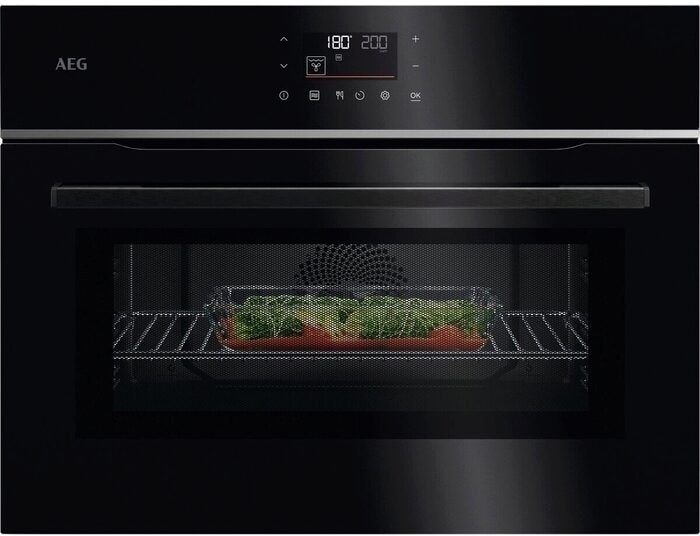 AEG TK6NK40PB 6000 CombiQuick Heteluchtoven met Magnetron