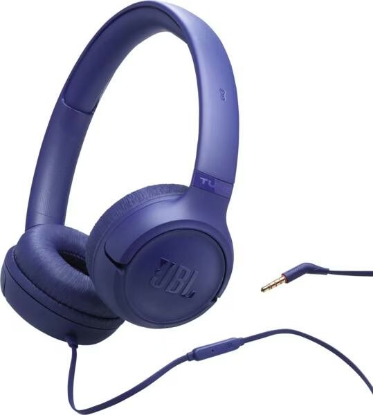 JBL Tune 530 Blauw Bedrade on-ear koptelefoon