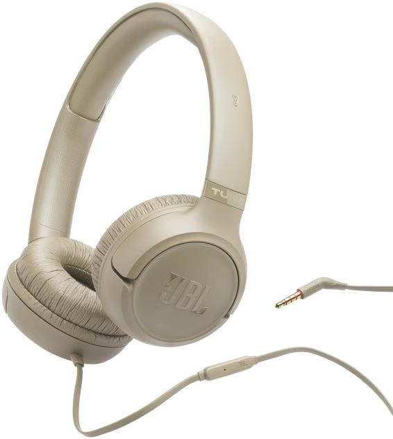 JBL Tune 530 Beige Bedrade on-ear koptelefoon