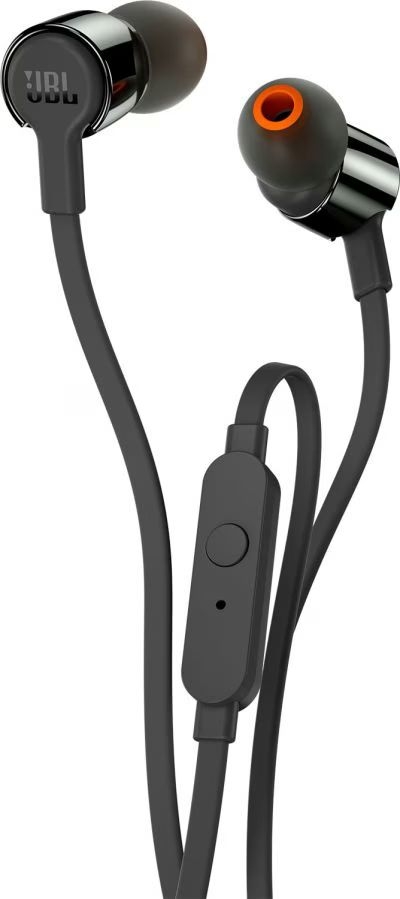 JBL T210 Zwart Bedrade in-ear oordopjes