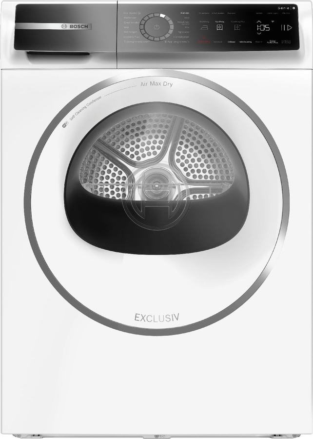 BOSCH WRB247C9NL Serie 8 EXCLUSIV Warmtepompdroger