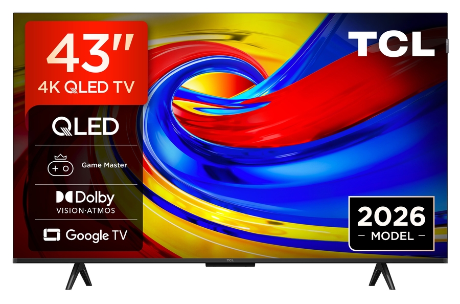 TCL 43QLED780L QLED 4K Google TV (2026)