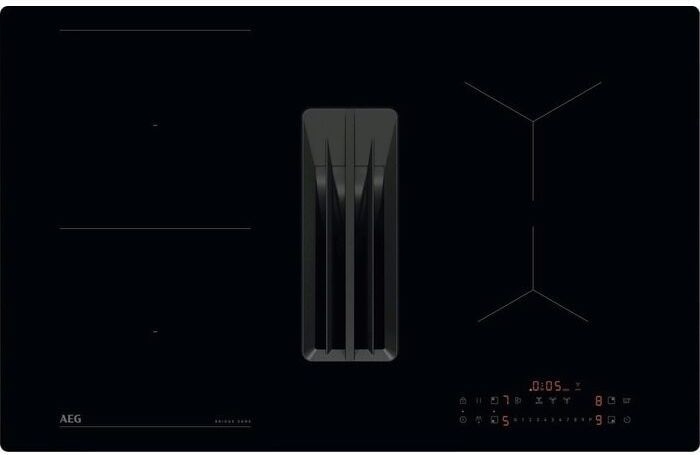 AEG TT84CB00CB 6000 ComboHob Inbouw Inductiekookplaat met Afzuiging