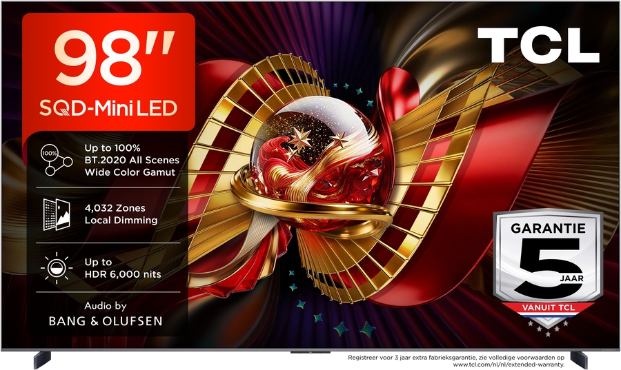 TCL 98C89L SQD Mini LED 4K TV