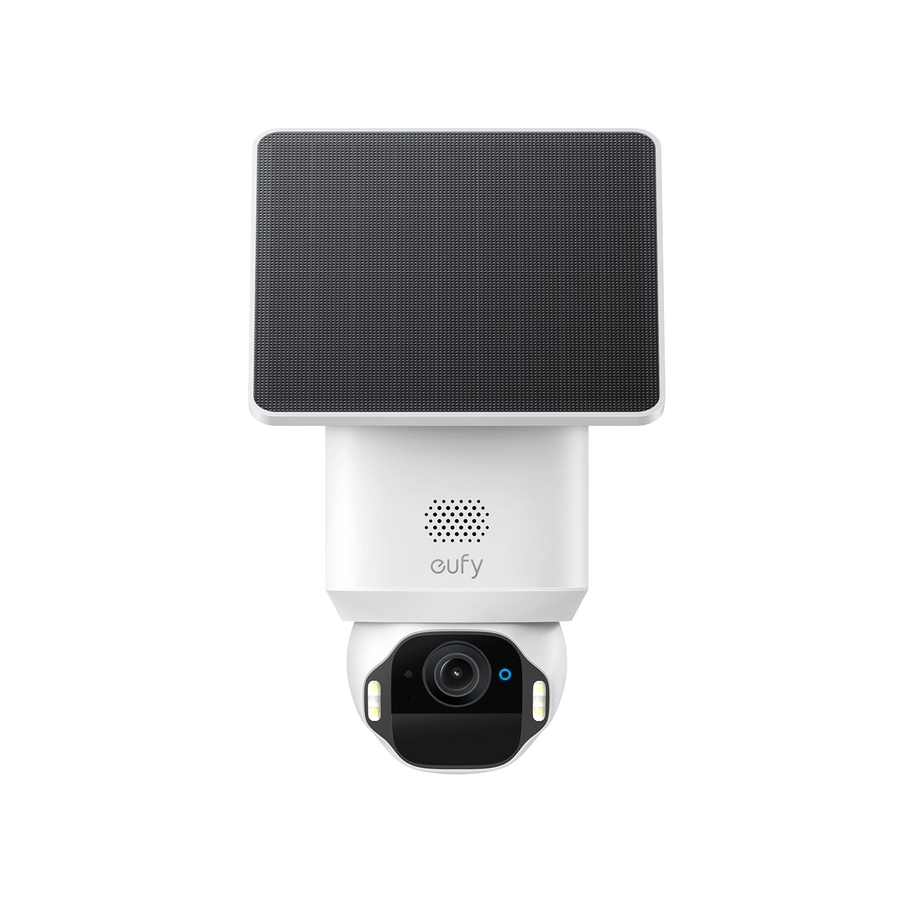 eufy SoloCam E42 Draadloze 4K Buitenbeveiligingscamera met Solar, AI-tracking & 360° Pan/Tilt