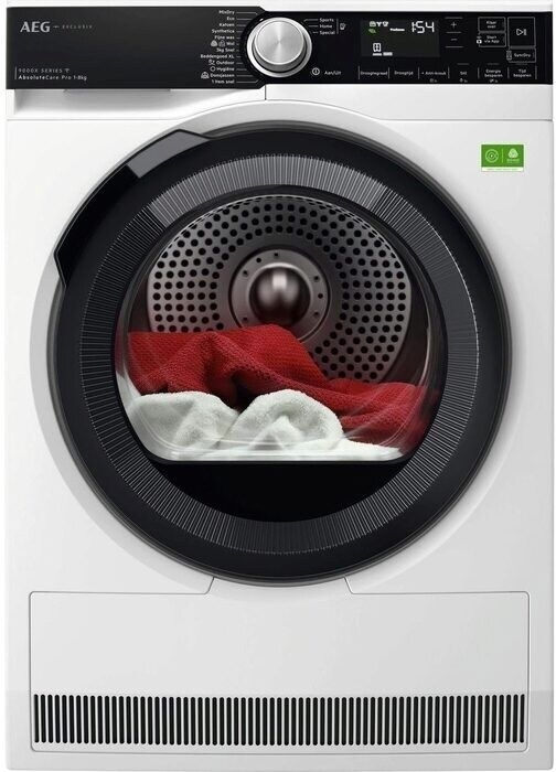 AEG TR97NURNBERG 9000X AbsoluteCare Pro Warmtepompdroger