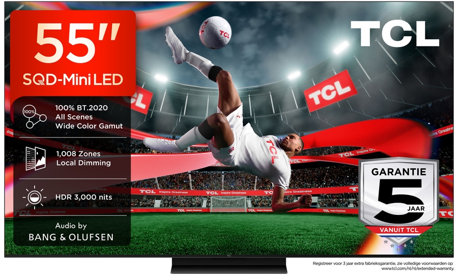 TCL 55C89L SQD Mini LED 4K TV