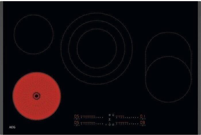 AEG TI84HA07FB 3000 Rapid Power Hob Keramische Kookplaat