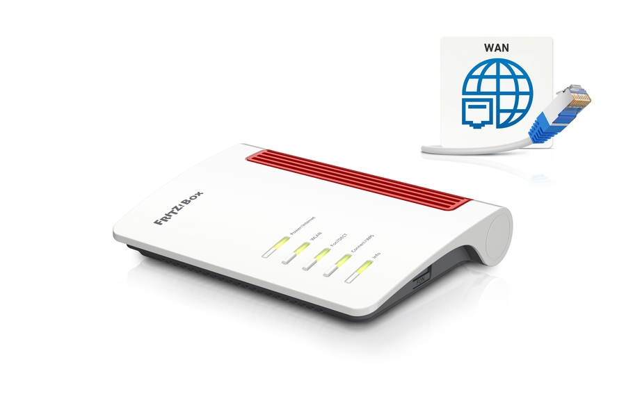 FRITZ!Box 4050 International - Wi-Fi 6 Router met Mesh, DECT & Smart Home