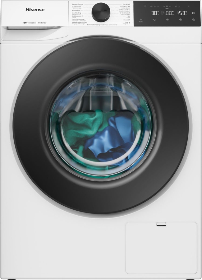 Hisense WF3E8063BWF Wasmachine