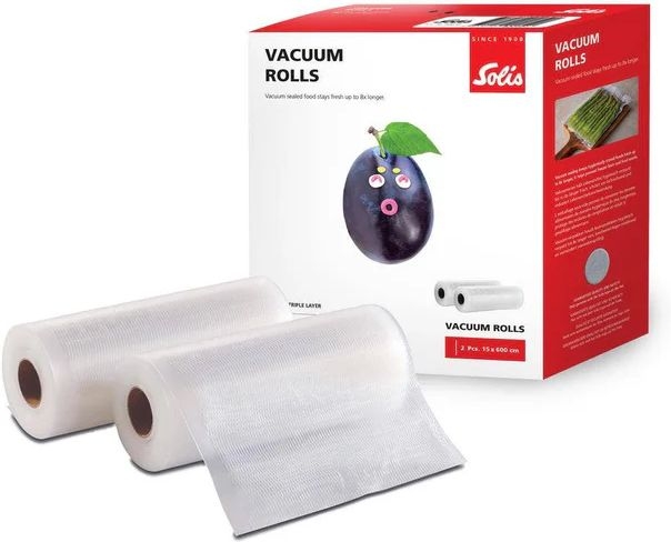 Solis Vacuümrollen - 15 x 600 cm (2 stuks)