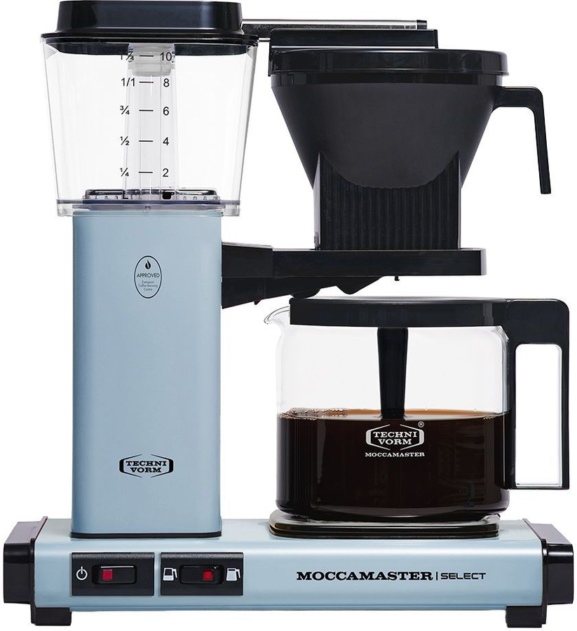 Moccamaster KBG Select Baby Blue Koffiemachine - Filterkoffie