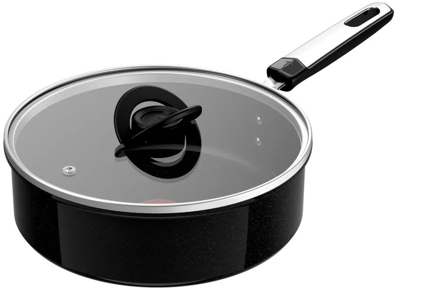 Tefal G20732 Excellence Ceram Hapjespan met Deksel - 24 cm
