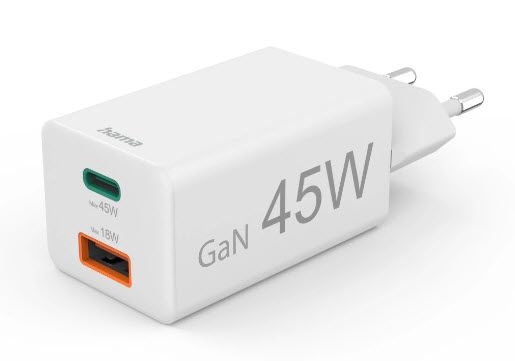 Hama 00201993 45W GaN USB-C Snellader