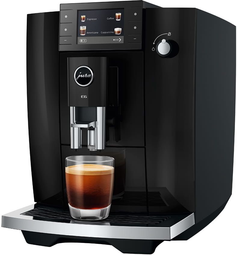 JURA E6 Piano Black (ED) Volautomatische Koffiemachine