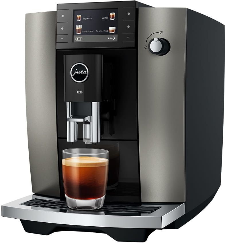 JURA E6 Dark Inox (ED) Volautomatische Koffiemachine