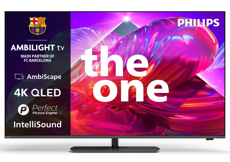 Philips 50PQS9081 4k QLED Ambilight TV 50 inch (The One - 2026)