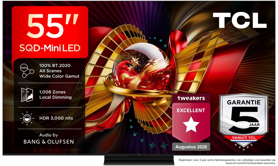 TCL 55C89L SQD Mini LED 4K TV