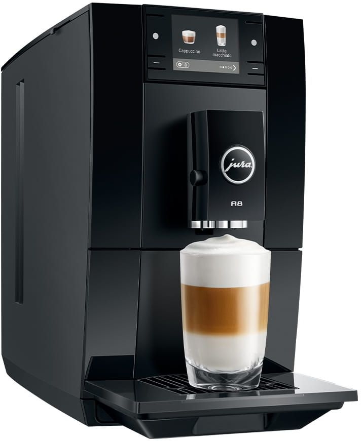 JURA A8 Piano Black (EA) Volautomatische Koffiemachine