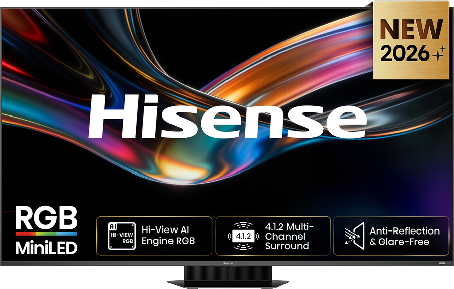 Hisense 75UR9S RGB MiniLED 4K 180Hz Smart TV (2026)