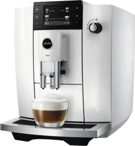 JURA E6 (ED) Piano White Volautomatische Koffiemachine
