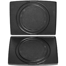 FRITEL 142357 Set Bakplaten voor Ijshoorntjes, Knippertjes en Cannoli