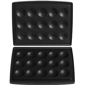 FRITEL 142362 Set Bakplaten voor 15 Poffertjes Blini
