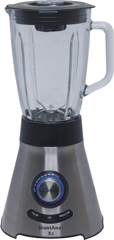 Montana X 2 RVS-zwart Blender