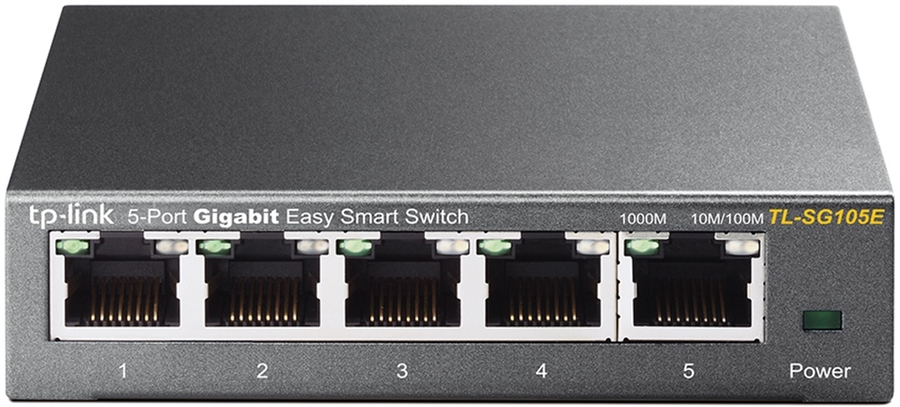 TP-LINK TL-SG105E Gigabit 5 poorts switch Smart Managed
