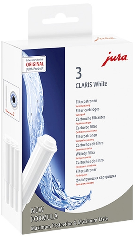JURA CLARIS White Filterpatroon Set - 3 Stuks