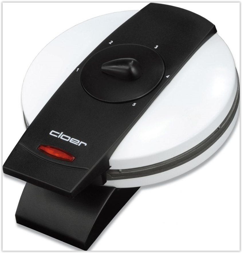 Cloer 1621 Wafelijzer Wit