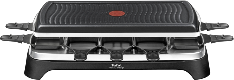 Tefal RE4588 Gourmet 10 Inox & Design Gourmetstel